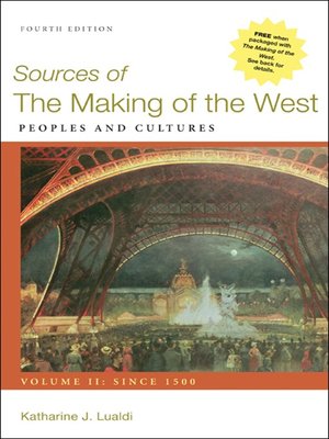 cover image of Sources of the Making of the West, Volume II